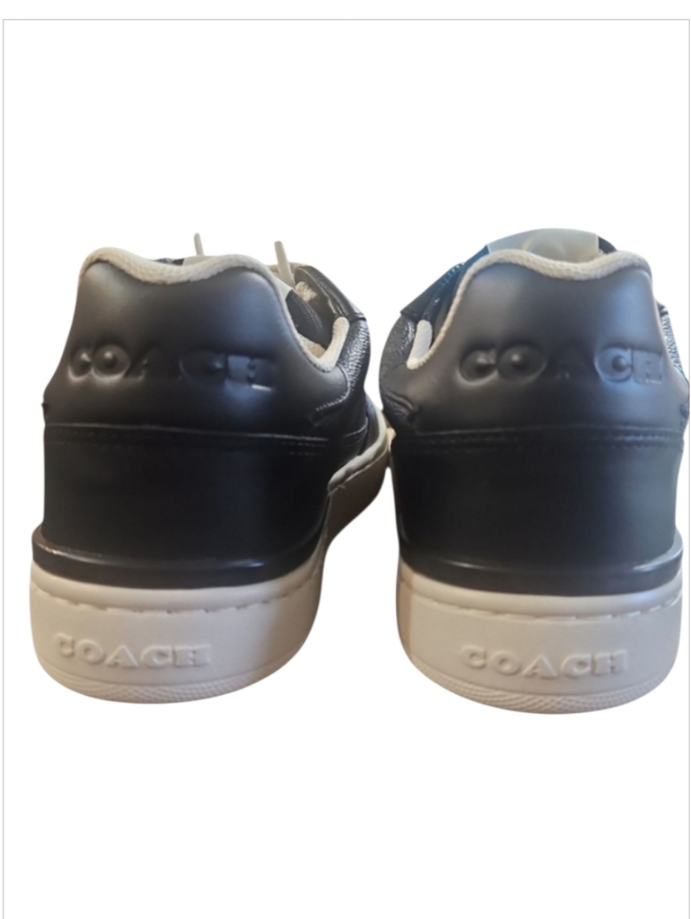 Coach Clip Court Low Top Sneaker in Black Signature Canvas NWT sz 8.5 & 9.5 - Picture 8 of 12